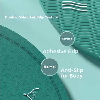 Detská tanečná podložka - TPE, protišmyková, bez zápachu; 6 mm, 600 g; Fujian pôvod; Vzor: jednofarebná; Jóga podložka