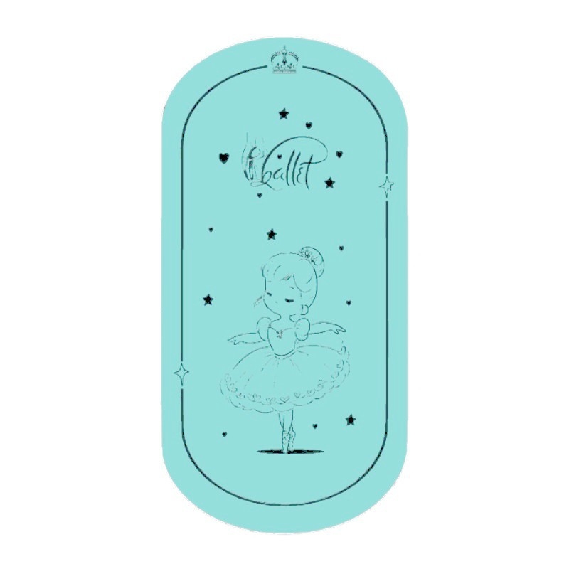 Παιδικό χαλάκι χορού - TPE, αντιολισθητικό, άοσμο; 6 mm, 600 g; Προέλευση: Φουτζιάν; Σχέδιο: μονόχρωμο; Χαλάκι γιόγκα