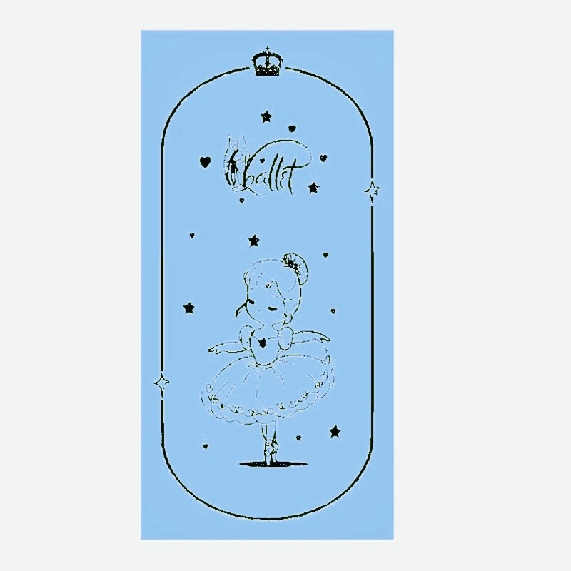 Παιδικό χαλάκι χορού - TPE, αντιολισθητικό, άοσμο; 6 mm, 600 g; Προέλευση: Φουτζιάν; Σχέδιο: μονόχρωμο; Χαλάκι γιόγκα