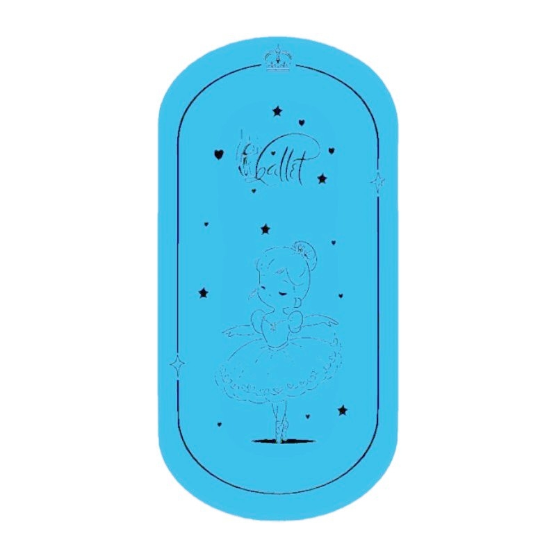 Παιδικό χαλάκι χορού - TPE, αντιολισθητικό, άοσμο; 6 mm, 600 g; Προέλευση: Φουτζιάν; Σχέδιο: μονόχρωμο; Χαλάκι γιόγκα