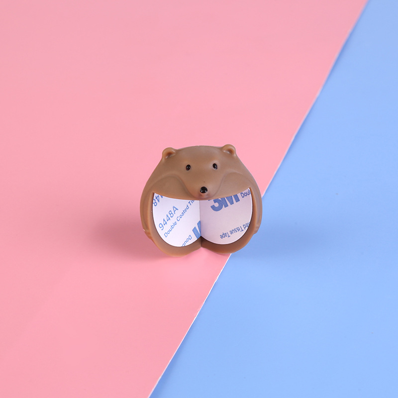 Бебешки ъглов предпазител Autonomy – мультяшен животински дизайн, противоударна защита за ръба на масата