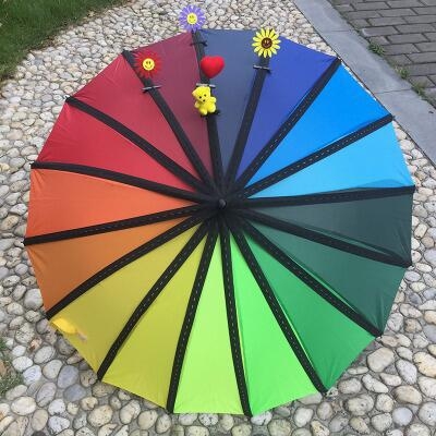 Dugi kišobran s 8 metalnih rebara, metalna ručka, ručno otvaranje, tkanina 190T