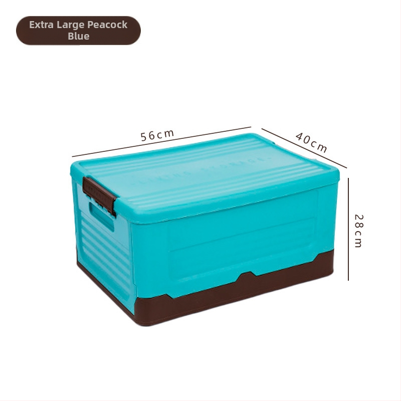 Box na uskladnenie do batožinového priestoru auta, skladací a prenosný; objem 20-30 L; materiál: PP plast; model CX5151; viacúčelový, odolný voči prachu