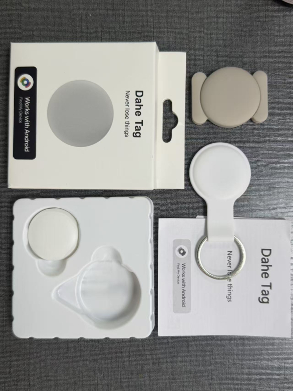 AirTag Bluetooth nyomkövető eszköz állatok számára, modell C281, 210 mAh akkumulátor, 7 g tömeg, iOS-kompatibilis, nyomkövetés és riasztás