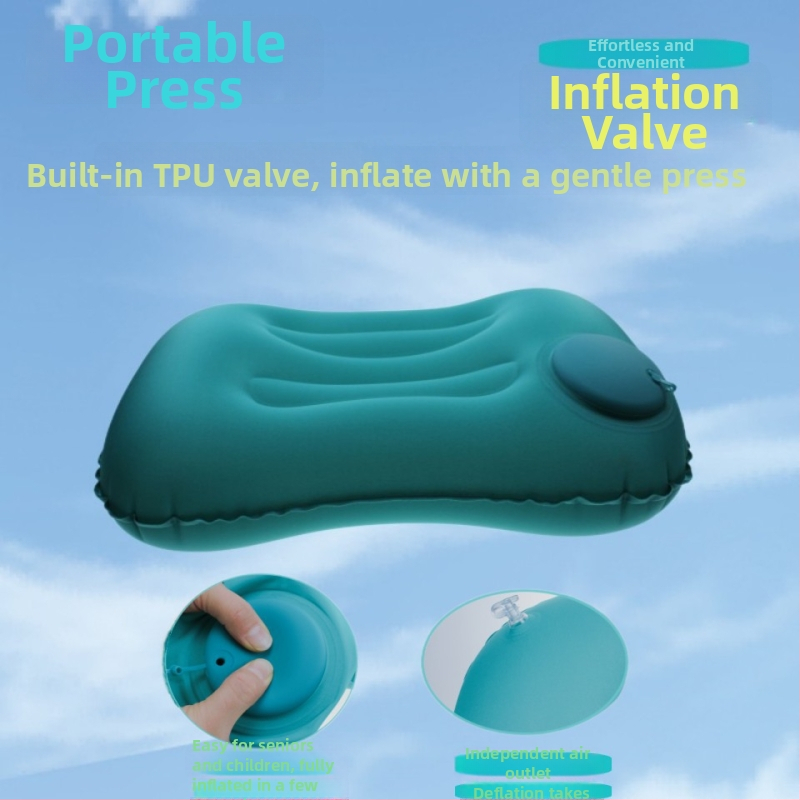 Naduvavanje jastučić - PVC, debljina 0,1 cm, model 08, sklopivi, moderan minimalistički dizajn, napuhavanje pritiskom