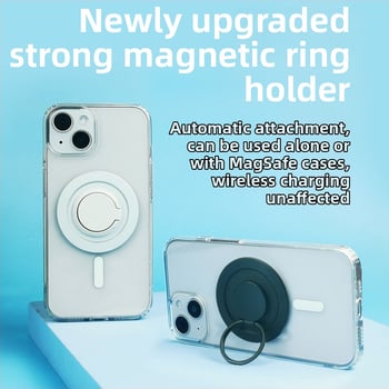 Θέση τηλεφώνου για γραφείο με MagSafe, αλουμινένιο κράμα, περιστροφή 360°, αντιδονιστική σταθεροποίηση