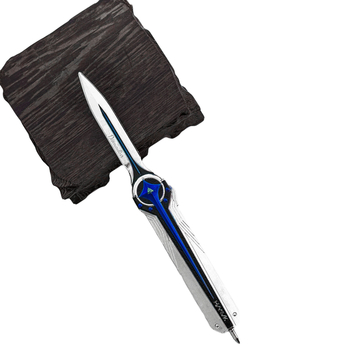 Metalni ukras oružja Delta Polaris, dvostrano elastični nož, model Moment Animation