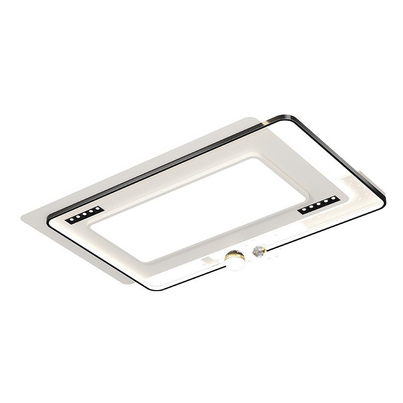 Moderna jednostavna LED plafonska svjetiljka s punim spektrom, zaštita očiju i projekcija zvijezda za dnevni boravak i spavaću sobu, 220V, CRI ≥95, pametno Mijia/TmallGenie