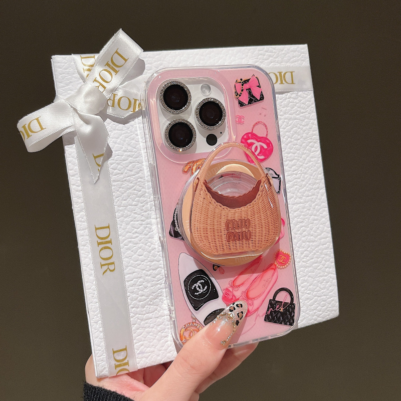 Suport de birou pentru telefon cu inel magnetic, design croissant cu temă desert de pâine, material PC, prindere magnetică puternică, compatibilitate universală.