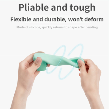 Silikónový ochranný kryt na kľučke dverí s ochranou proti krádeži, proti statickej elektřine a proti kolíziám - Beishuqin, pravouhlý tvar, balenie 3000 kusov, pôvod Čína