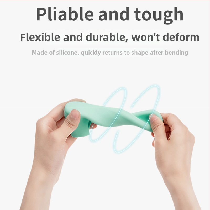 Silikónový ochranný kryt na kľučke dverí s ochranou proti krádeži, proti statickej elektřine a proti kolíziám - Beishuqin, pravouhlý tvar, balenie 3000 kusov, pôvod Čína