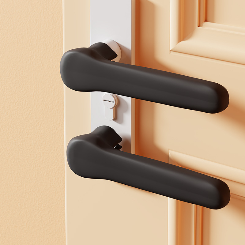 Силиконов предпазител за дръжка на врата с защита срещу кражба, антистатична и антиударна защита - Beishuqin, правоъгълен ъгъл, опаковка 3000, произход Китай