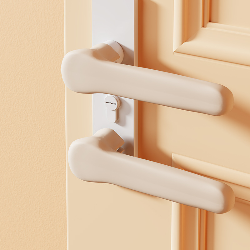 Силиконов предпазител за дръжка на врата с защита срещу кражба, антистатична и антиударна защита - Beishuqin, правоъгълен ъгъл, опаковка 3000, произход Китай