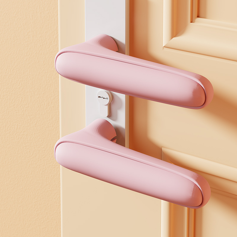 Силиконов предпазител за дръжка на врата с защита срещу кражба, антистатична и антиударна защита - Beishuqin, правоъгълен ъгъл, опаковка 3000, произход Китай