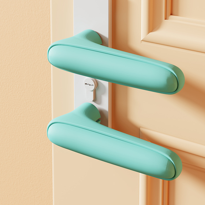 Силиконов предпазител за дръжка на врата с защита срещу кражба, антистатична и антиударна защита - Beishuqin, правоъгълен ъгъл, опаковка 3000, произход Китай