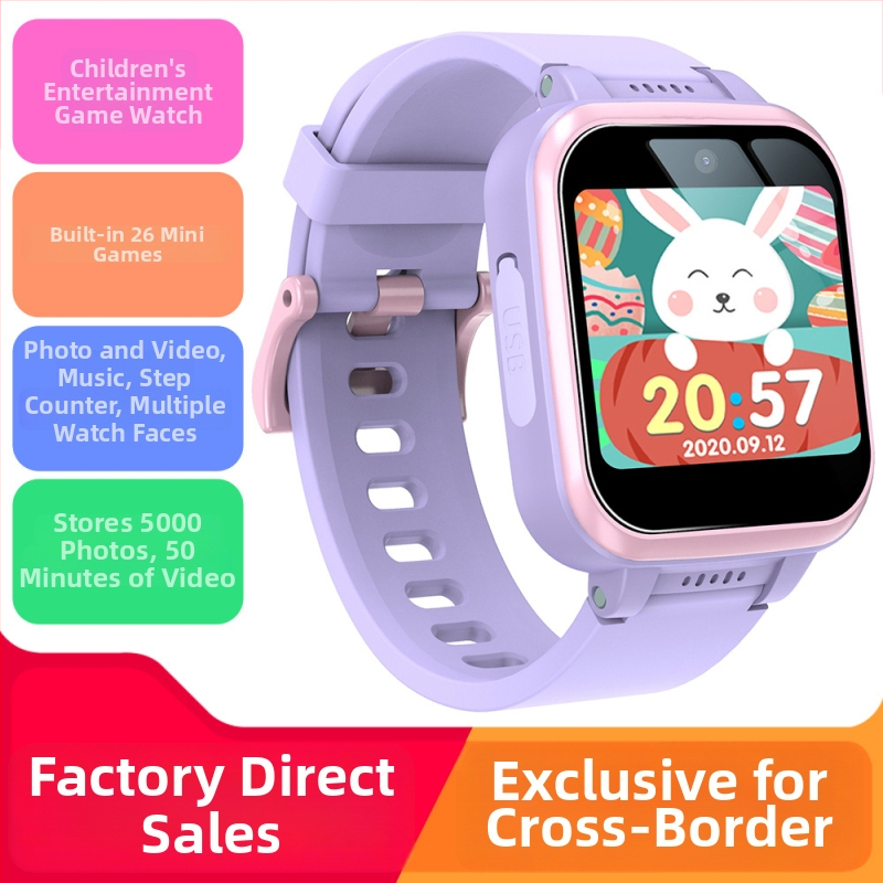 Detské smart hodinky Y90 – dvojitá kamera, 1,54-palcový dotykový displej, TF karta slot, hry, hudba a prehrávanie videa