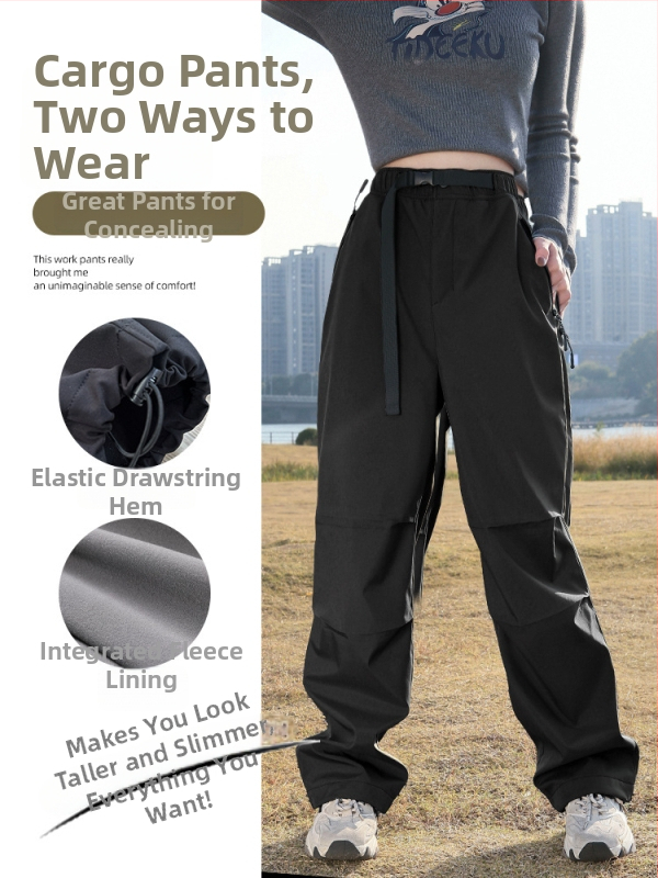 Soft Shell padákové nohavice - unisex, polyester, jednobarevné, zima a jeseň, vhodné pre beh, cyklistiku a turistiku