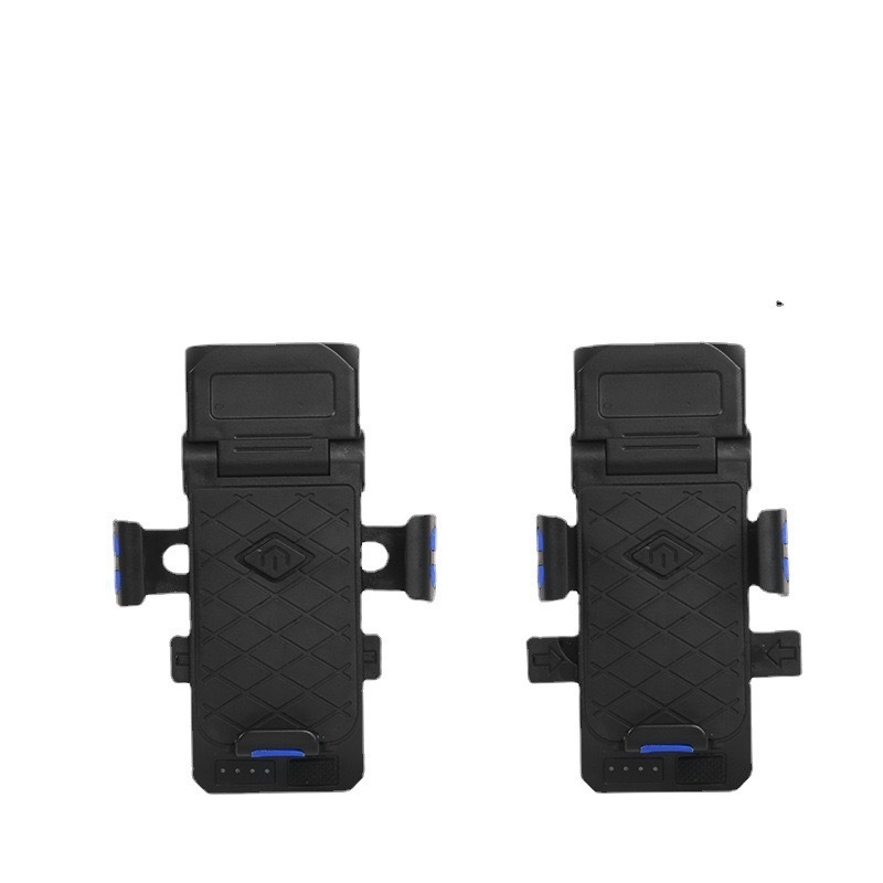 Far frontal pentru bicicletă cu baterie USB, suport pentru telefon, sonerie, lumină de avertizare și lumină spate, impermeabil pentru trasee montane