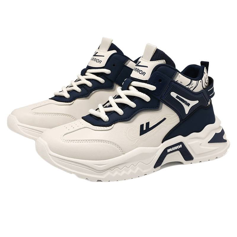 Muške košarkaške tenisice – stil dad shoes, vezanje, unutarnja podstava od tkanine s kožom, lansirano u jeseni 2024.