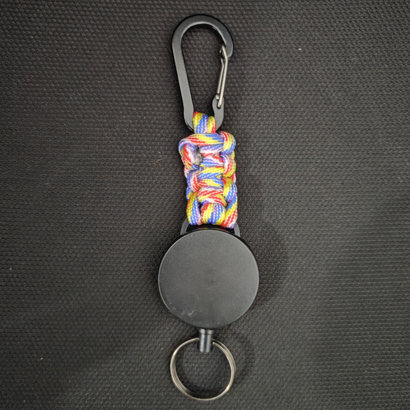 Αναπτυσσόμενος κλιπ για ταυτότητα με μπρελόκ, κυκλικό στυλ, φορτίο 5 kg, μάρκα YDS