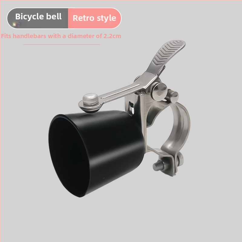 Clopot bicicletă cu design de desen animat - aliaj de aluminiu - personalizare disponibilă - compatibilitate universală