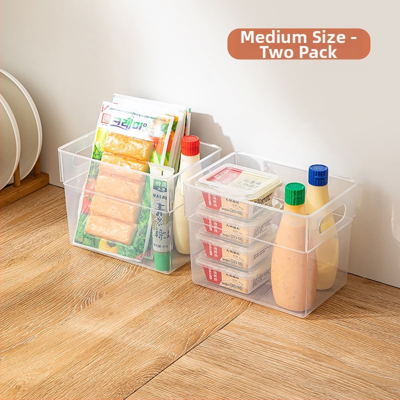 Хладилна кутия за зеленчуци и плодове, прозрачна, хранителен клас пластмаса, за съхранение на напитки, кнедли и яйца