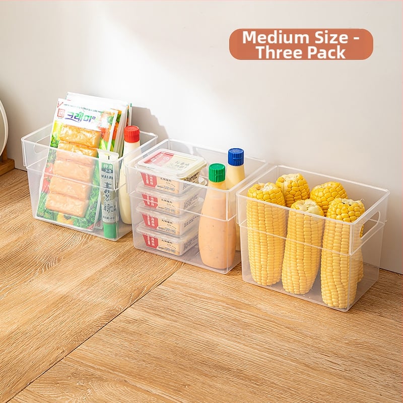 Хладилна кутия за зеленчуци и плодове, прозрачна, хранителен клас пластмаса, за съхранение на напитки, кнедли и яйца