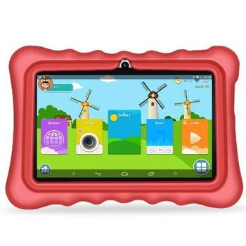 Gyerekeknek szóló tablet szülői felügyelettel, Android OS, MTK Quad-Core 1.3GHz, 32GB flash memória, Két kamera, 5–7 órás üzemidő