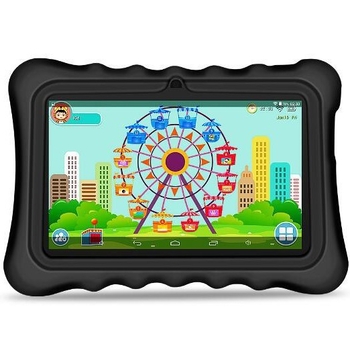 Gyerekeknek szóló tablet szülői felügyelettel, Android OS, MTK Quad-Core 1.3GHz, 32GB flash memória, Két kamera, 5–7 órás üzemidő