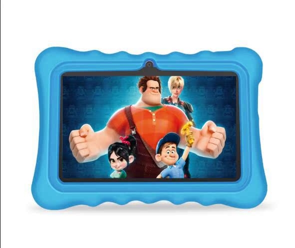 Gyerekeknek szóló tablet szülői felügyelettel, Android OS, MTK Quad-Core 1.3GHz, 32GB flash memória, Két kamera, 5–7 órás üzemidő