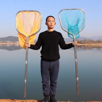 Plasă de pescuit din oțel inoxidabil pentru capturarea peștelui mare și a fructelor de mare, construcție cu țevi duble, diametrul gurii 40-50, adâncimea plasei 40-60, capacitate de încărcare până la 25 kg