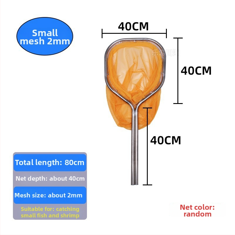 Nerezová oceľová sieť na ryby pre lov veľkých rýb a morských plodov, dvojtrubkové prevedenie, priemer ústia 40-50, hĺbka siete 40-60, nosnosť do 25 kg