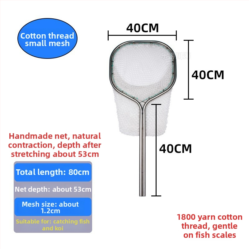 Nerezová oceľová sieť na ryby pre lov veľkých rýb a morských plodov, dvojtrubkové prevedenie, priemer ústia 40-50, hĺbka siete 40-60, nosnosť do 25 kg