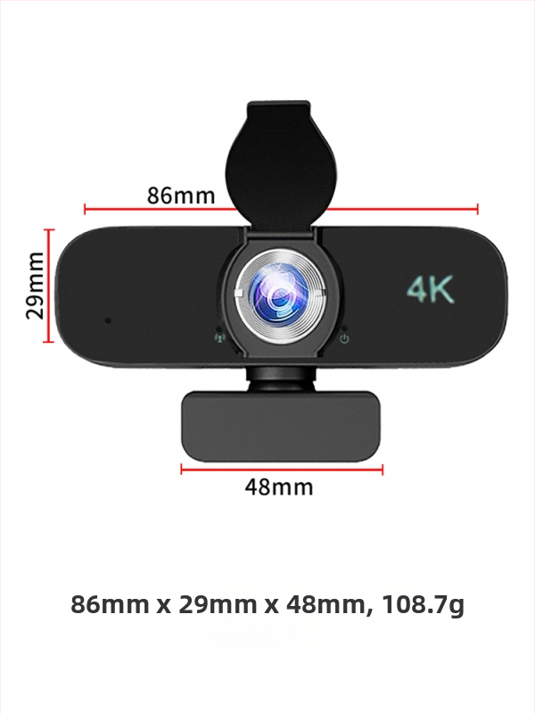 Камера за онлайн занятия и видеоконференции – TW05, 1080p USB 2.0, вграденият микрофон, без драйвер, 1.5m кабел