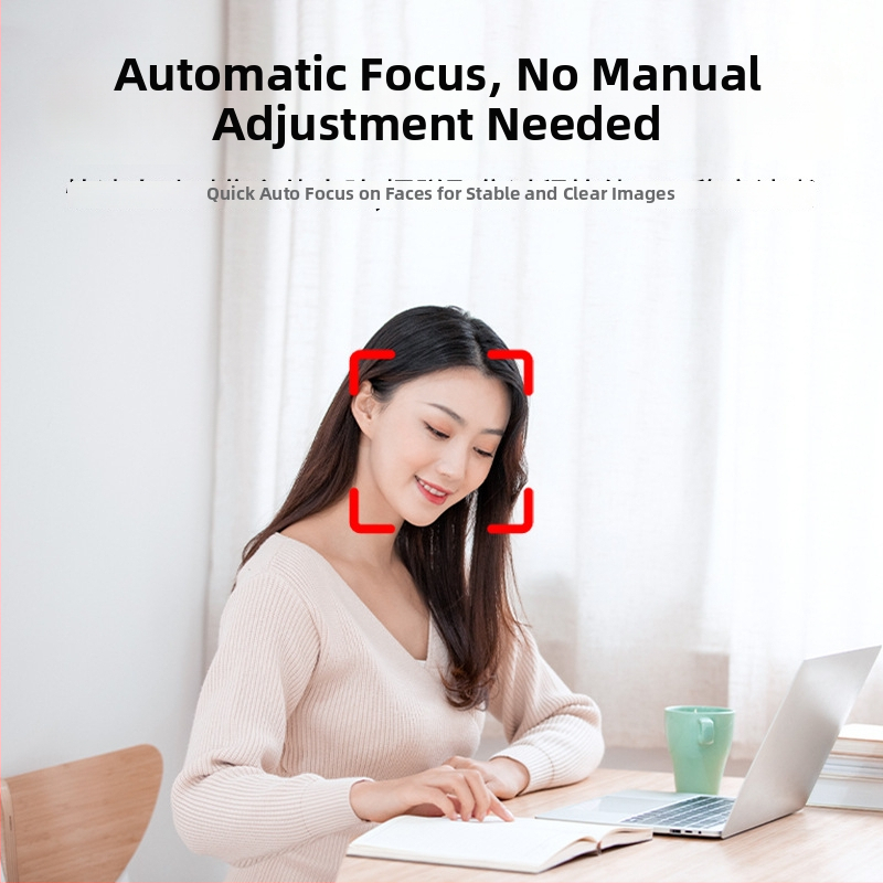 Камера за онлайн занятия и видеоконференции – TW05, 1080p USB 2.0, вграденият микрофон, без драйвер, 1.5m кабел