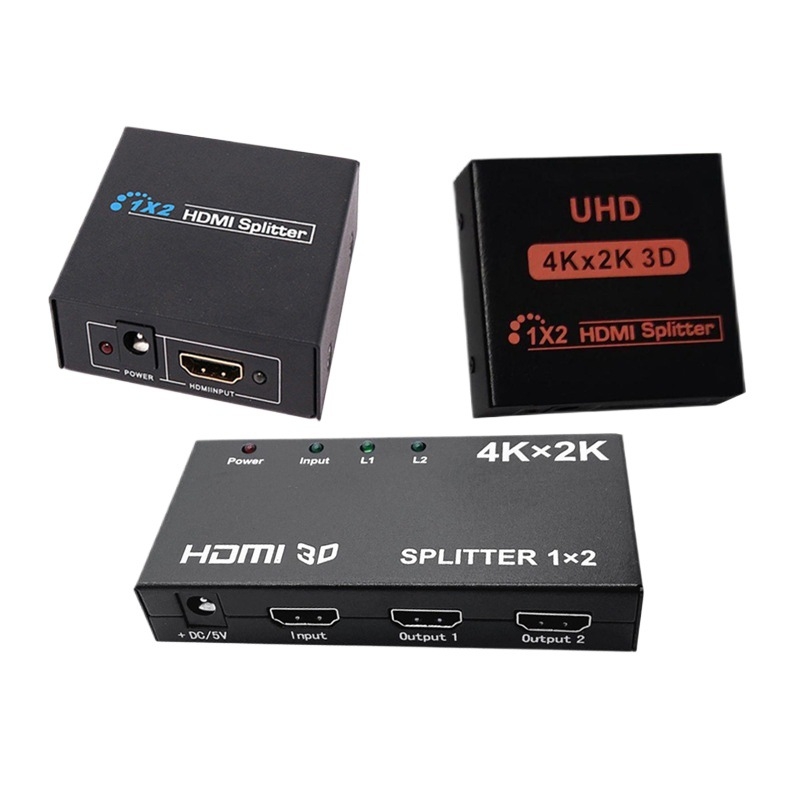 HDMI prekidač/razdjelnik 1x2, 4K, 1 ulaz 2 izlaza, kabel do 8 m, model BW-4KH102M