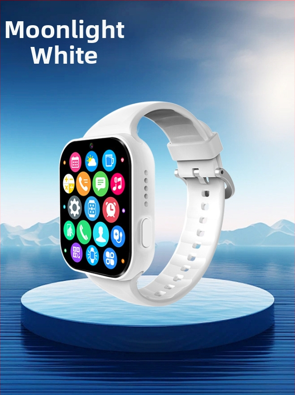 Prispôsobiteľné 5G detské smart hodinky – videohovory, určovanie polohy, SOS (5G plná sieťová podpora, 1.3MP kamera, 400mAh batéria)