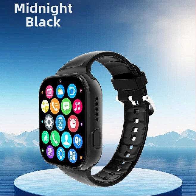 Prispôsobiteľné 5G detské smart hodinky – videohovory, určovanie polohy, SOS (5G plná sieťová podpora, 1.3MP kamera, 400mAh batéria)