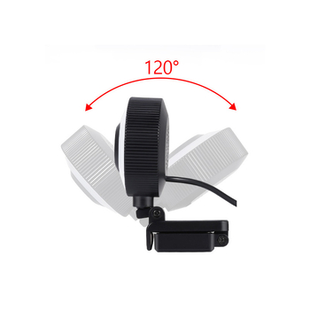 Cameră USB 4K cu autofocus, microfon încorporat, iluminare cu trei niveluri, 30 FPS
