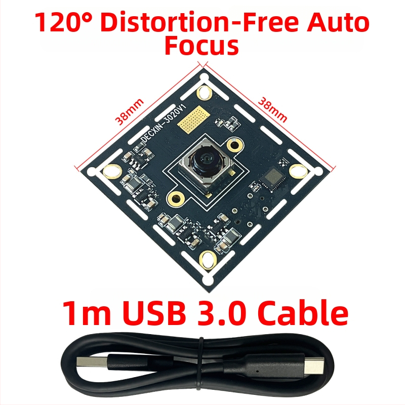 USB 3.0 priemyselná kamera 8MP IMX179, pevný fokus, rozpoznávanie tváre, bez ovládačov, Linux kompatibilný