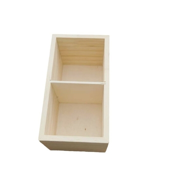 Drvena kutija za skladištenje sa šest odjeljaka, organizator, moderni minimalistički dizajn, mogućnost tiskanja logotipa