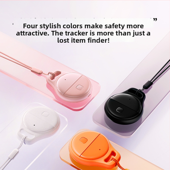 JHX05 Anti-Loss Nyomkövető háziállatoknak, kulcsoknak és tárgyaknak — pontos helymeghatározás, ABS ház, 240mAh, 40×32×9.8mm, iOS kompatibil