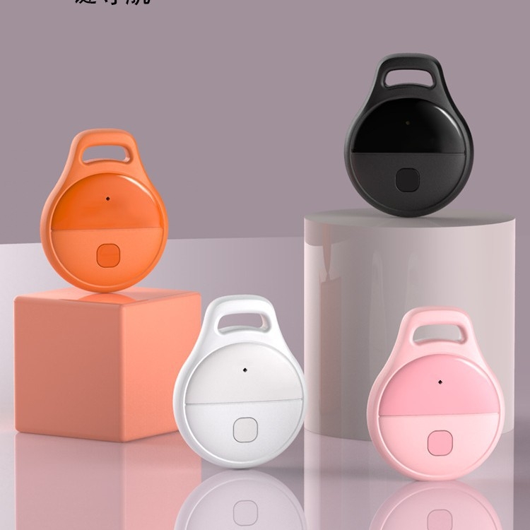 JHX05 Anti-Loss Nyomkövető háziállatoknak, kulcsoknak és tárgyaknak — pontos helymeghatározás, ABS ház, 240mAh, 40×32×9.8mm, iOS kompatibil