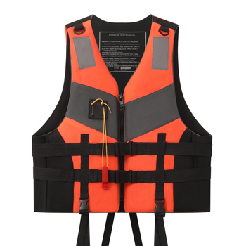 Vestă de salvare din material EPE, flotabilitate îmbunătățită, pentru adulți, utilizare pe barcă și pescuit offshore