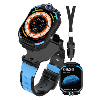 Ceas inteligent pentru copii cu camere duale, ecran mare HD, localizare, rezistent la apă Life Waterproof, aplicația SeTracker2