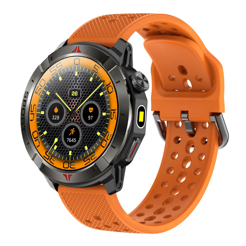 Ceas inteligent GPS cu GPS dual-frecvență pentru poziționare rapidă; busolă cu altitudine și barometru; ecran AMOLED; monitorizare ritm cardiac și SpO2; baterie 7-14 zile (GPS dual-frecvență; Busolă cu altitudine și barometru; Ecran AMOLED; Ritm cardiac și