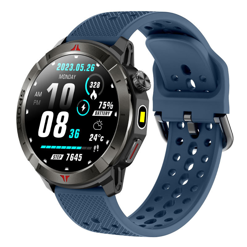 Ceas inteligent GPS cu GPS dual-frecvență pentru poziționare rapidă; busolă cu altitudine și barometru; ecran AMOLED; monitorizare ritm cardiac și SpO2; baterie 7-14 zile (GPS dual-frecvență; Busolă cu altitudine și barometru; Ecran AMOLED; Ritm cardiac și