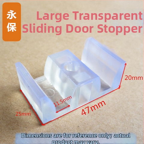 OSB inteligentné príslušenstvo do sprchovej miestnosti pre sklenené posuvné dvere – telo z hliníkovej zliatiny, obdĺžnikový tvar, model 1, obsahuje tlmič nárazu s koženou podložkou, koliesko dverí a polohovacia gulička