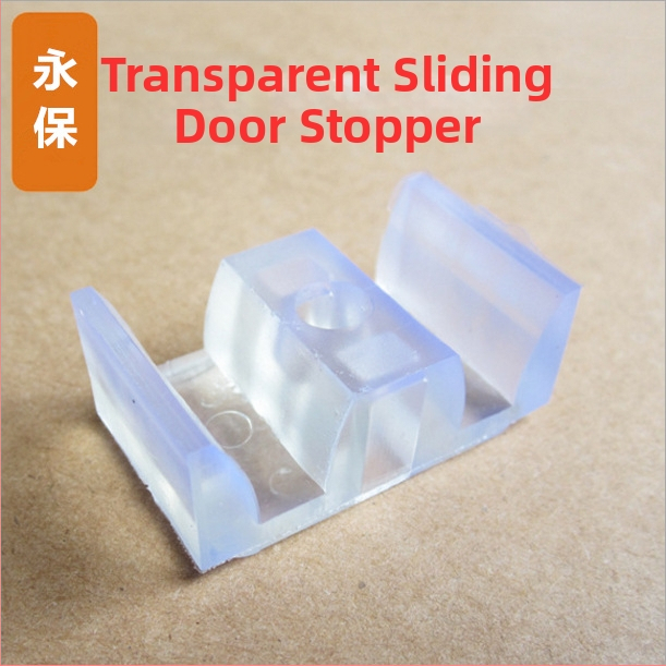 OSB inteligentné príslušenstvo do sprchovej miestnosti pre sklenené posuvné dvere – telo z hliníkovej zliatiny, obdĺžnikový tvar, model 1, obsahuje tlmič nárazu s koženou podložkou, koliesko dverí a polohovacia gulička