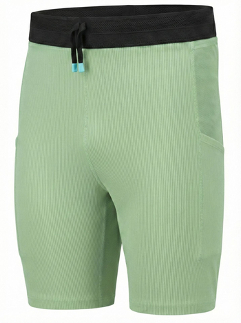 Unisex brzo sušeće kompresijske sportske hlače, prozračan nylon-spandex materijal, odvodi vlagu, za ljeto